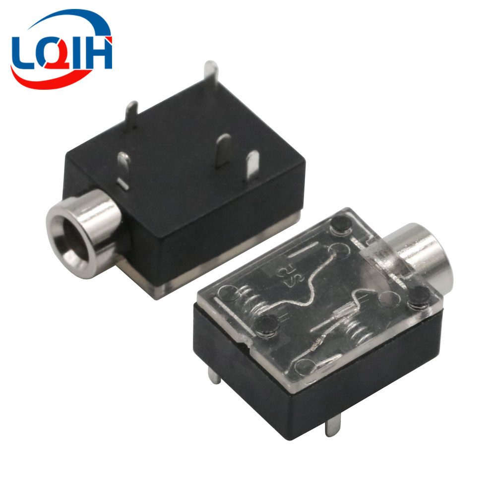 3.5MM gniazdo słuchawkowe audio-wideo żeńskie dwukanałbyć winnym gniazdo stereofoniczny gniazdo Jacek stereofoniczny lutowane robić montażu na panelu PJ-320 PJ-327 PJ-391: BIAŁY