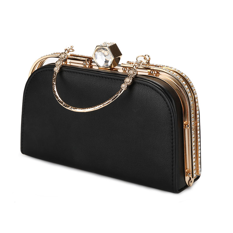 Vrouwen Handtassen Casual PU Avondtasje Dag Koppelingen vrouwen Portemonnee Portemonnee Bruiloft Zakken Kristal Vrouwelijke Clutch bolsas feminia