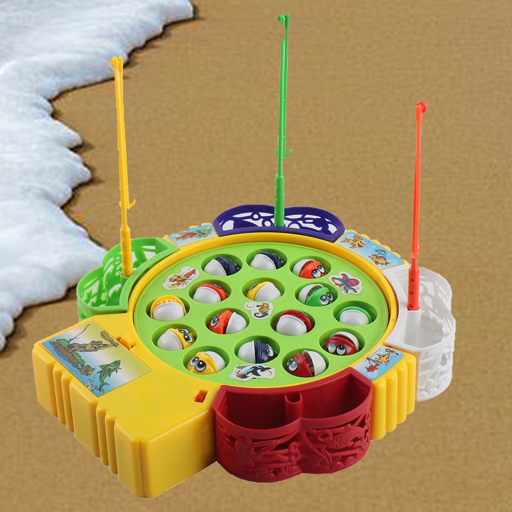 7249 Children's Educational Early Education Toy Fishing Plate