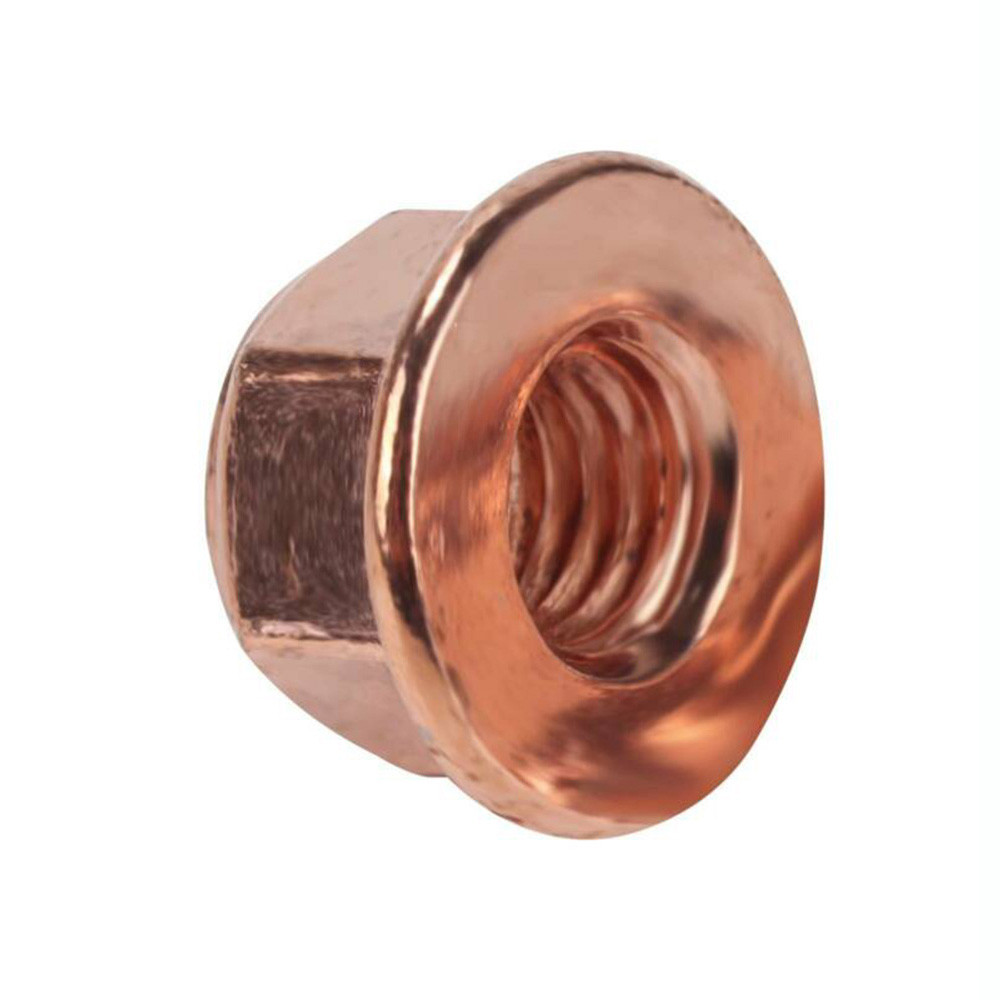 50x M8 Verkoperde Geflitste Uitlaat Moeren Sw 13 Spruitstuk Stud Hex Moer 8Mm Turbocompressor Moer Auto Bevestigingsmiddelen Accessoires