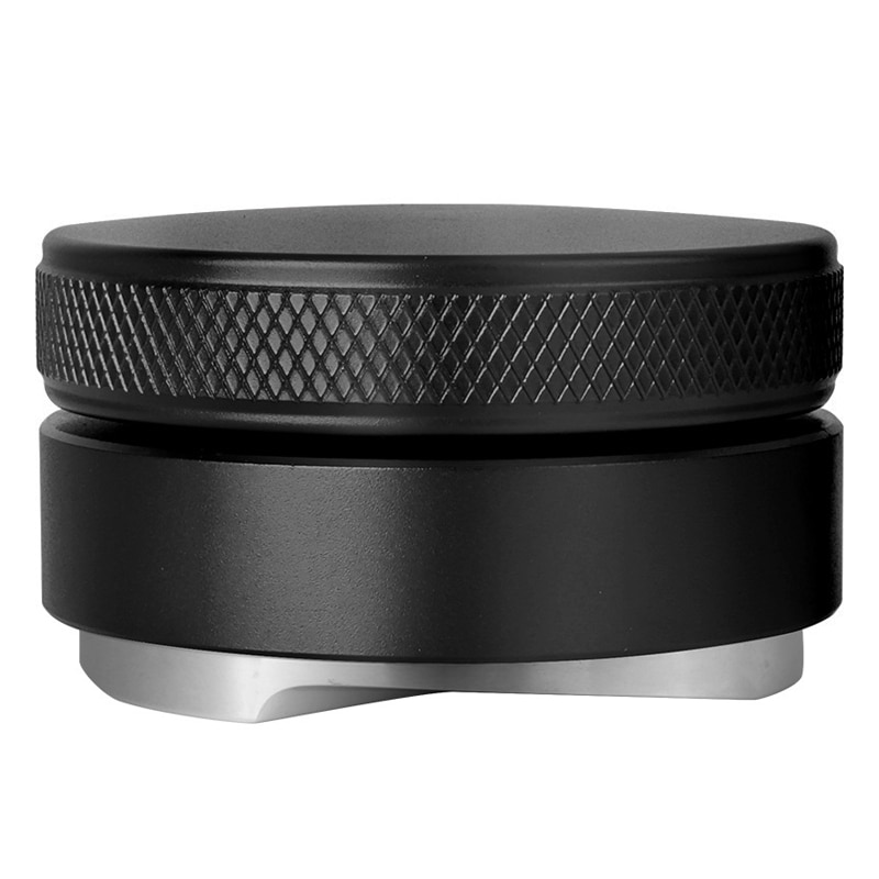 Kaffefordeler, espresso-distribusjonsverktøy/niveller , 3 vinklede skråninger justerbar håndflate-tukle passer til 51/53/58mm portafilter
