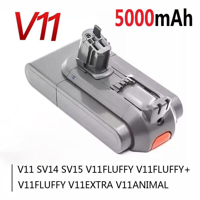 Støvsuger batteri til dyson  v6 v7 v8 v10 v11 erstatning original batteri  sv11 sv10 sv12 sv14 (v11 nyeste snap type)