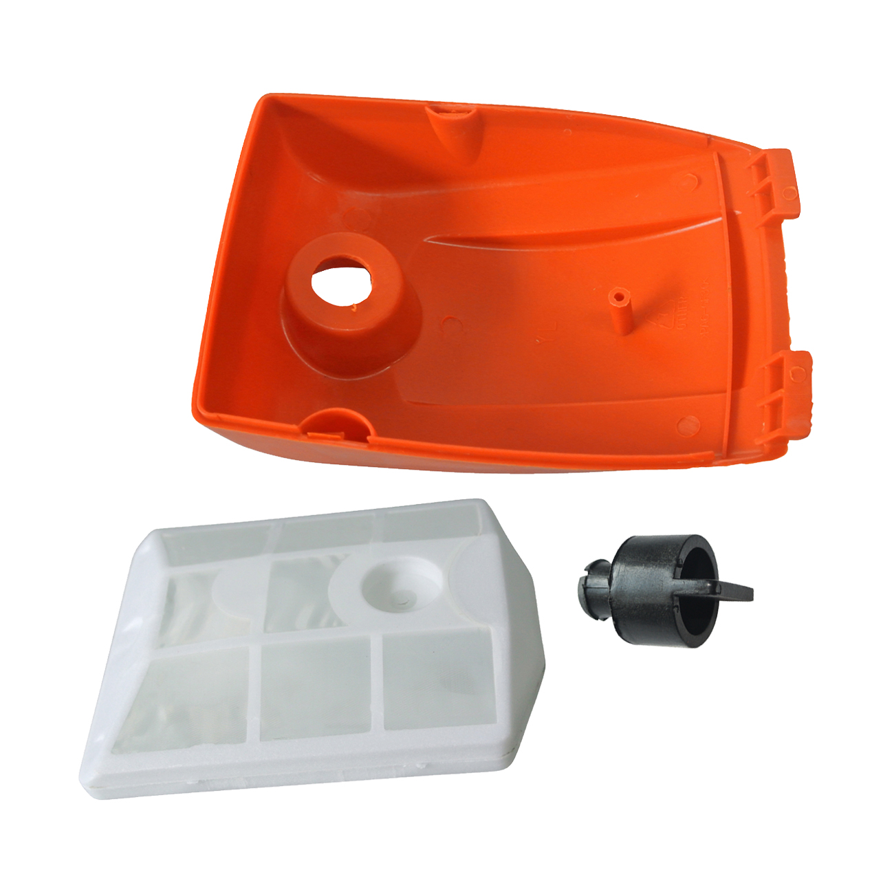 Couvercle de filtre à Air pour tronçonneuse chinoise, couvercle de filtre à Air avec écrou de filtre 4500 5200 45cc 52cc