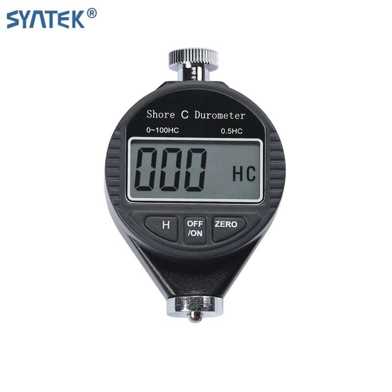 0-2.5mm protable shore durometer a/c/d typ hårdmätare 0-100 gummi skum plast glas digital sklerometer exakt hårdhetsmätare