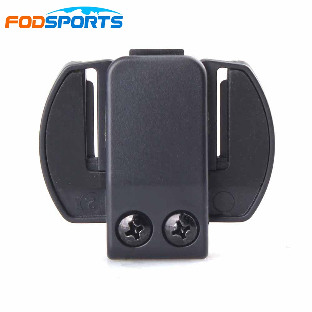 2pcs Clip Suitable For Fodsports V6 V4 Motorcycle Helmet Intercom Wireless Bluetooth Headset Accessories Intercomunicador Moto
