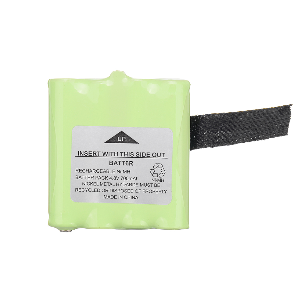 4.8V 700MAH NI-MH rechargeable Battery Pack for Midland BATT6R BATT-6R Radio battery Pack 2PCS