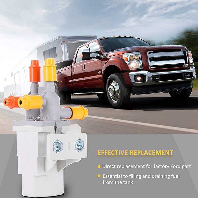 Fuel Tank Selector Valve Asm for Ford Ranger E-150 E-250 E-350 F-450 F-550 6C3Z-9189-A F5TB-9F271-AA E9TZ9189A