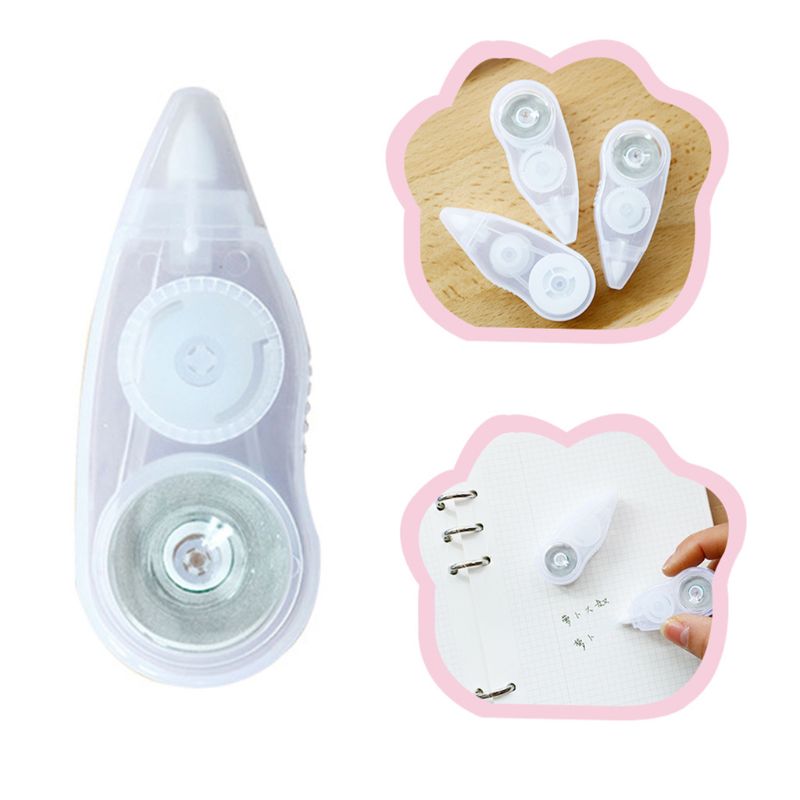 10Pcs Practical Correction Tape Roller 6m Long White Sticker Study Office Stationery Tool L41E