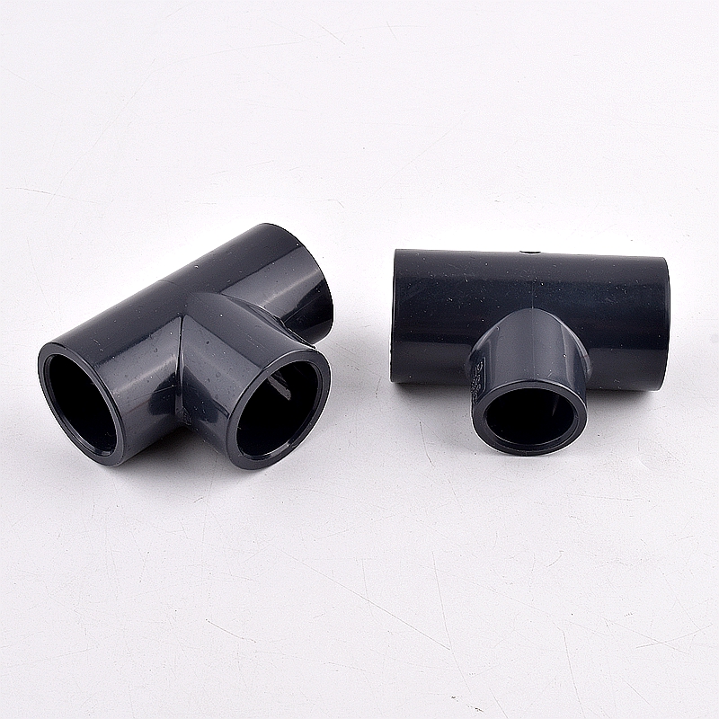 1~3pcs I.D 20~160mm UPVC Tee Pipe Connector Garden Watering Greenhouse 3 Way Water Tube Joint Fittings Irrigation System Adapter