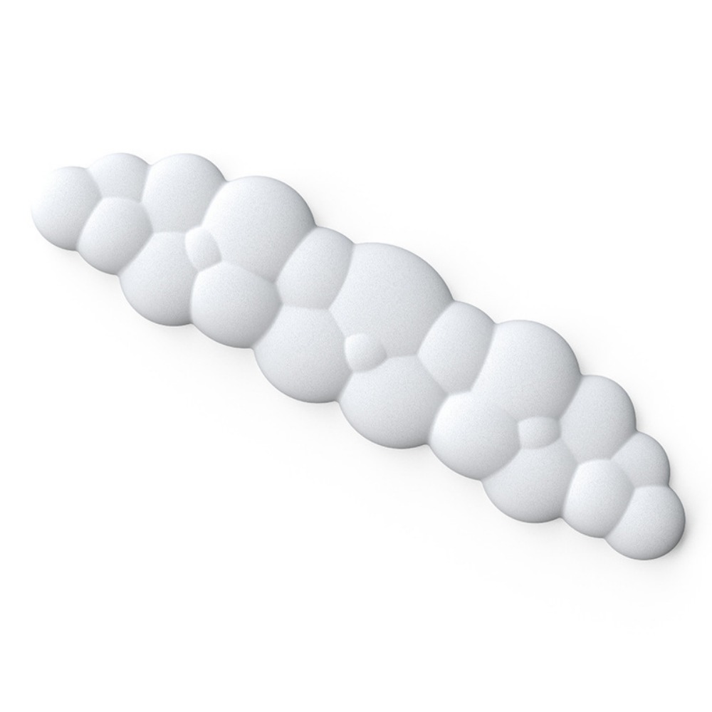 Ergonomische Cloud-Maus- und Tastatur-Handballenauflage – rutschfester Memory-Schaum für Gaming/Büro, weiches PU und leicht zu reinigen