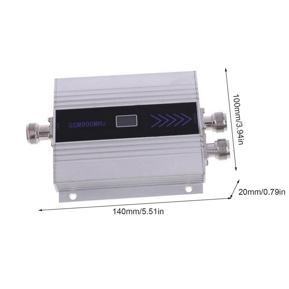 LCD GSM 900Mhz Cell Phone Signal Repeater Booster Amplifier with Aerial High Gain Signal Extender for Home Office