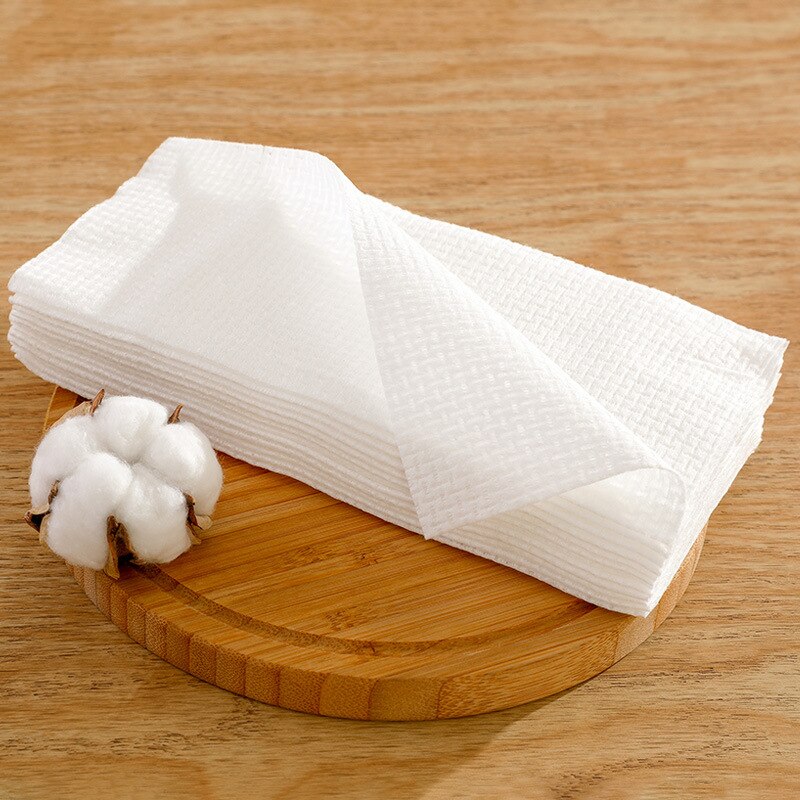 1 pacchetto Portatile 70 Pompaggio Trucco Usa E Getta La Rimozione di Viso Asciugamano Rimovibile tessuto Non tessuto Salone di Bellezza Tovagliolo di Pulizia