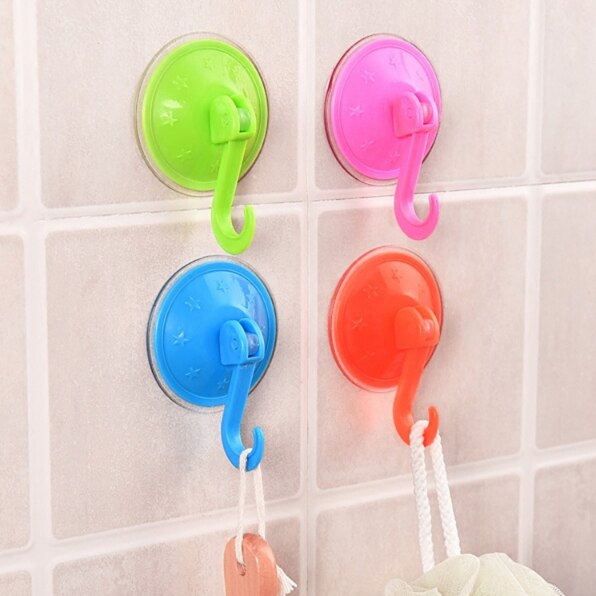 Crochet d'aspiration pour mur de cuisine | Puissant aspirateur 1 pièce, crochet d'aspiration sans clou, robuste crochet de porte mural de cuisine LXX
