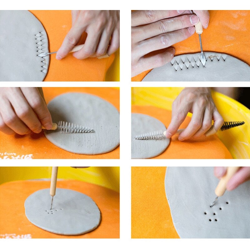 30 st lera keramik verktygsset borrpenna keramik skulptera snida skulptur hantverk modellering kit