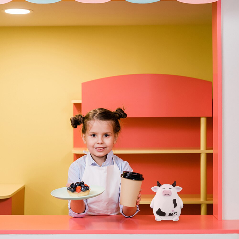 1Pc Small Saving Pot Lovely Saving Jar Cartoon Saving Pot for Decor