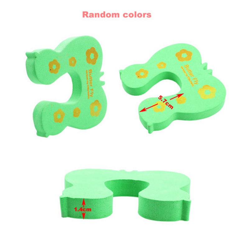 4pcs/lot Baby Safety Door Stop Finger Pinch Safety Guard Cartoon Kids Safety Helper Door Guard Lock Finger Protect Random Color
