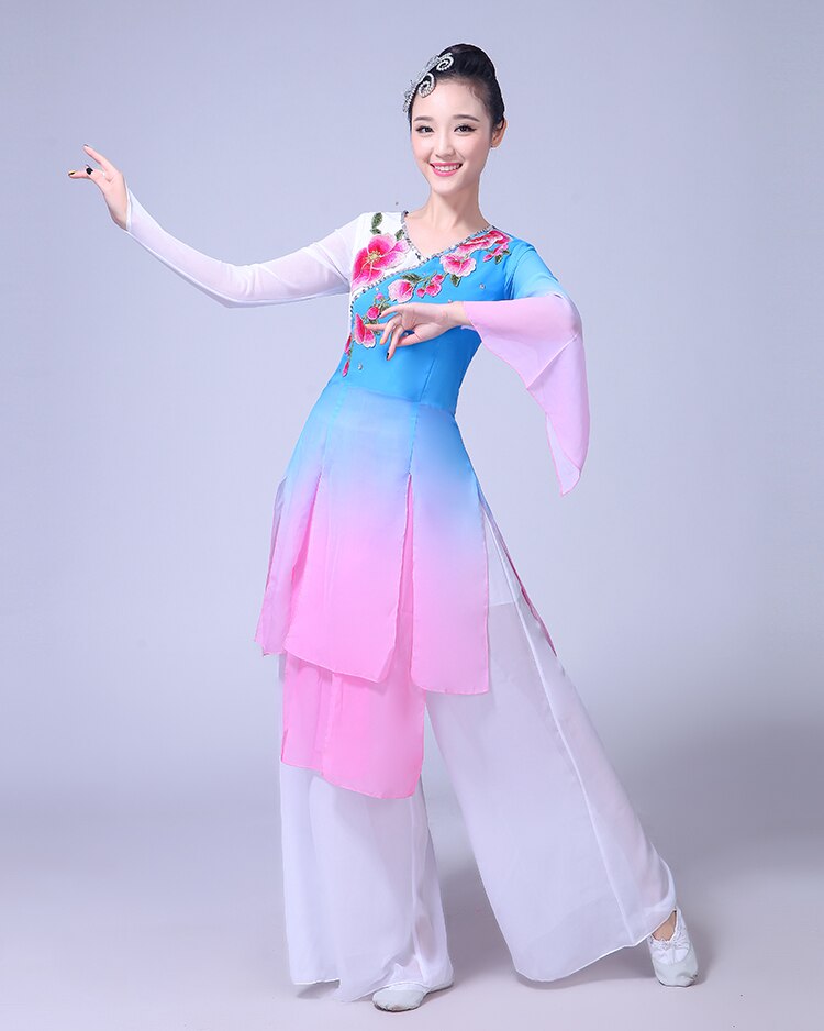 Hanfu vrouwen traditionele chinese dans kostuum danser kostuum oude chinese kostuum hanfu jurk chinese kostuum yangko