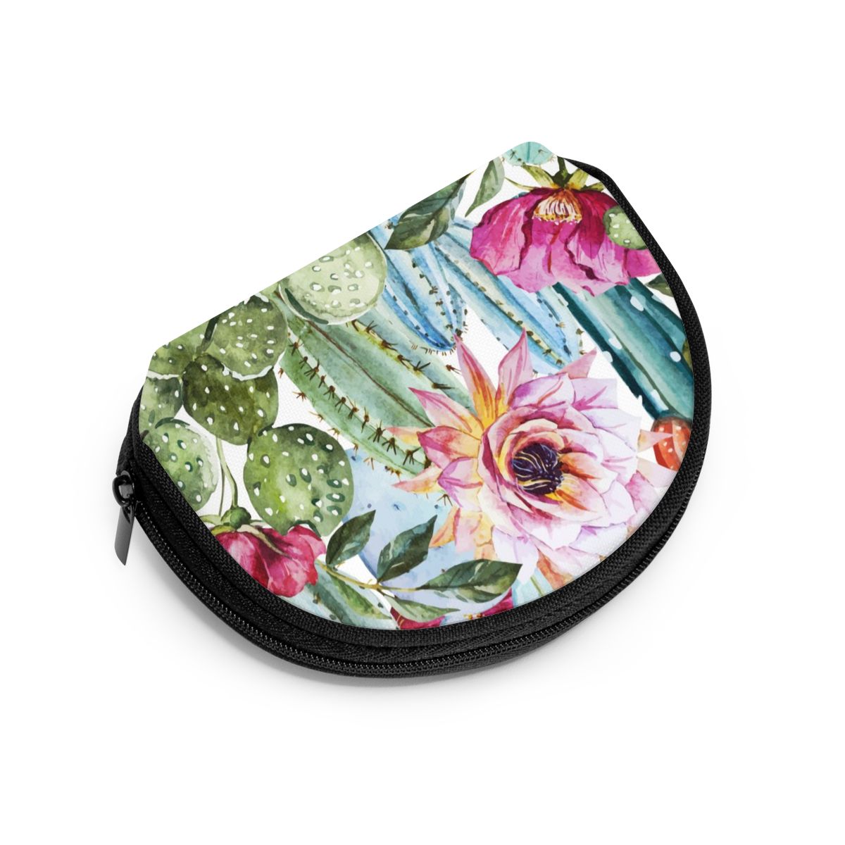 Damesportemonnee kort dames portemonnee portemonnee voor dames kaarthouder kleine dames portemonnee vrouwelijke aquarel bloemen rozen