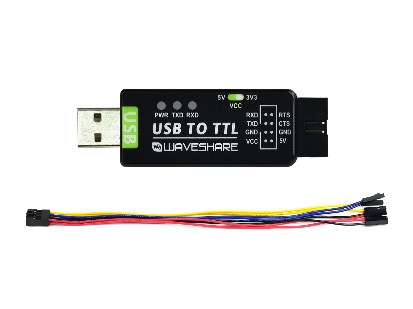 Industrial USB TO TTL Converter, Original FT232RL Onboard, Multi Protection Circuits, Multi Systems Support,USB TO TTL