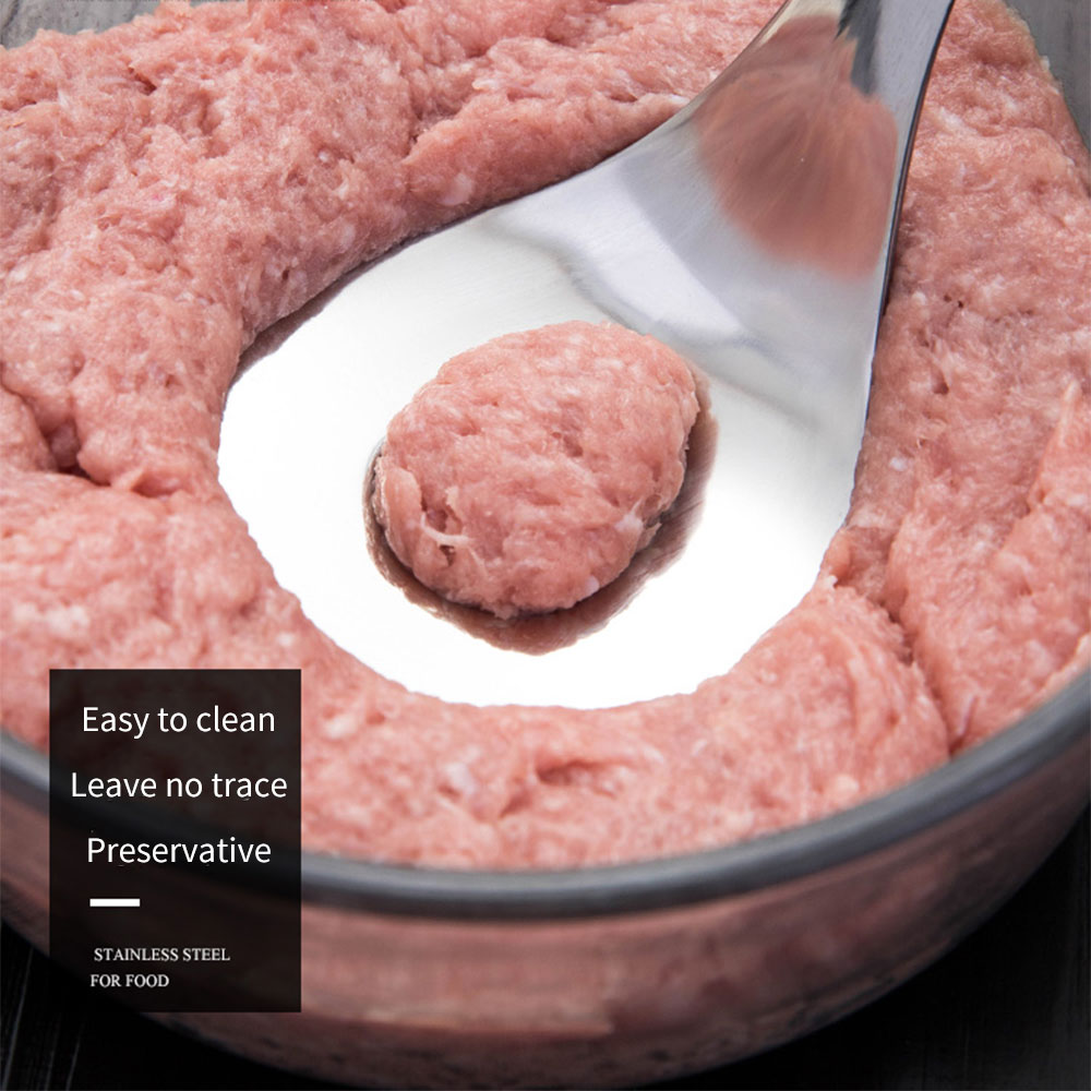 Meatball Maker Spoon Stainless Steel Non-Stick Meatball Maker Cooking Tools Kitchen Gadgets And Accessories