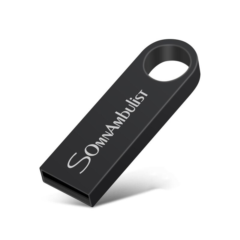 SomnAmbulist Pen Drive 32GB 64GB 128GB High Speed USB2.0 dla PC Mobile Mini Pen Drive 16GB 32GB USB Flash Drive 64GB 8GB 4GB: Black / 64GB