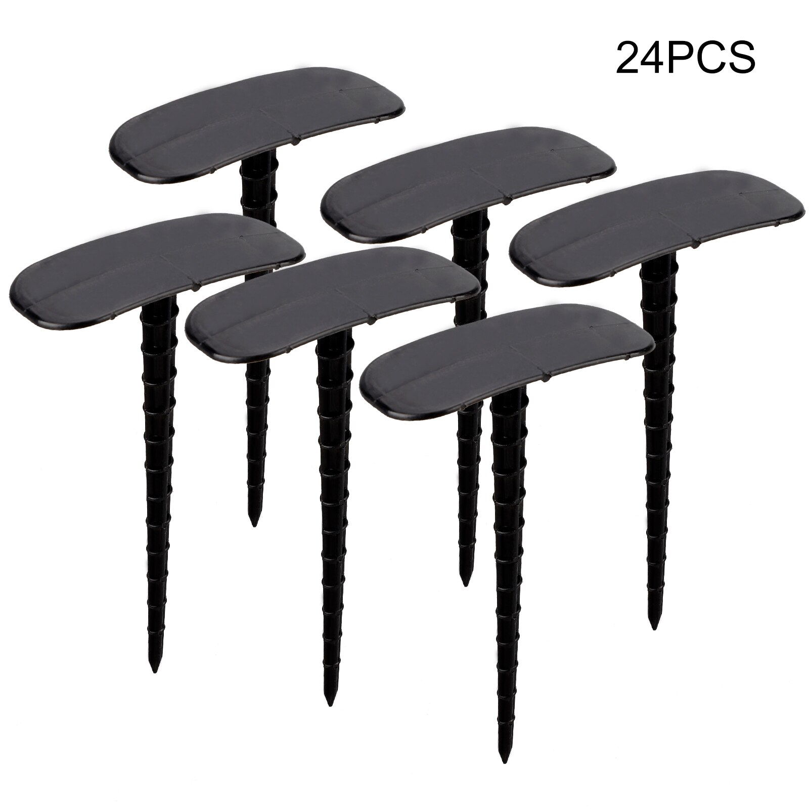 Soil Nails Garden Mulch Fixed Greenhouse 24pcs PP Weeding Sunshade Net Tools