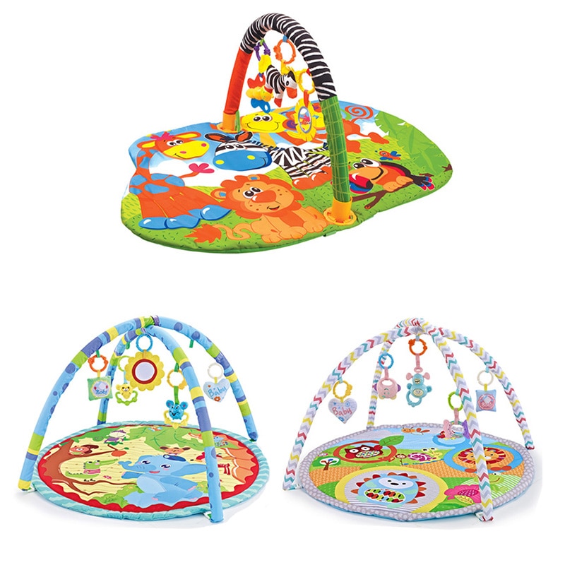 Multifunctionele Fitness Frame Voor Kinderen Educatief Mat Kruipen Deken Baby Spelen Tapijt Kids Activiteit Mat Gym Baby Speelgoed