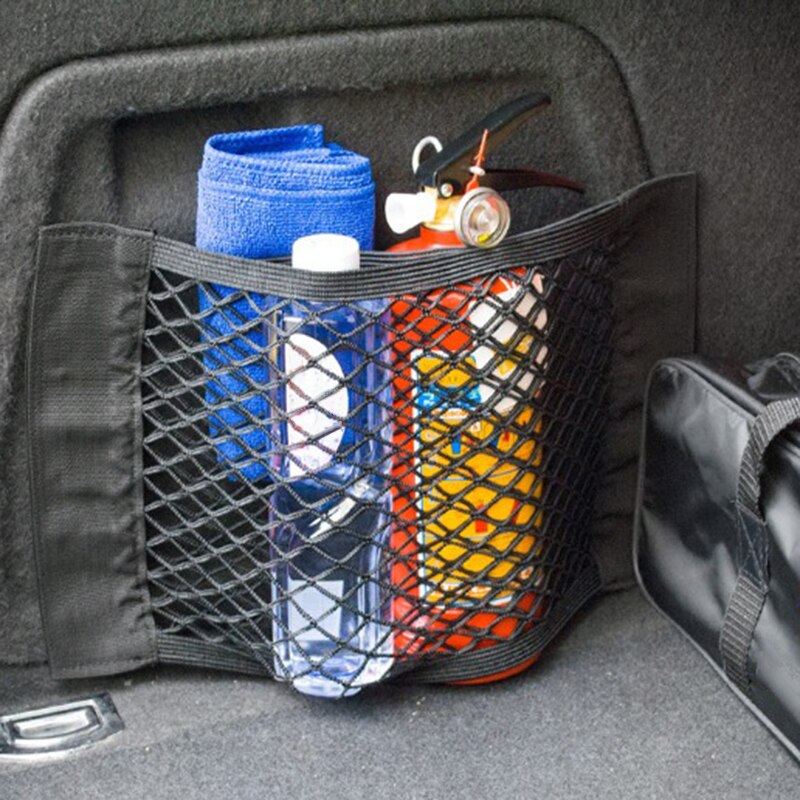 Interieur stoelleuning organizer auto netzak 40 x 25cm zwart vervanging 1pc