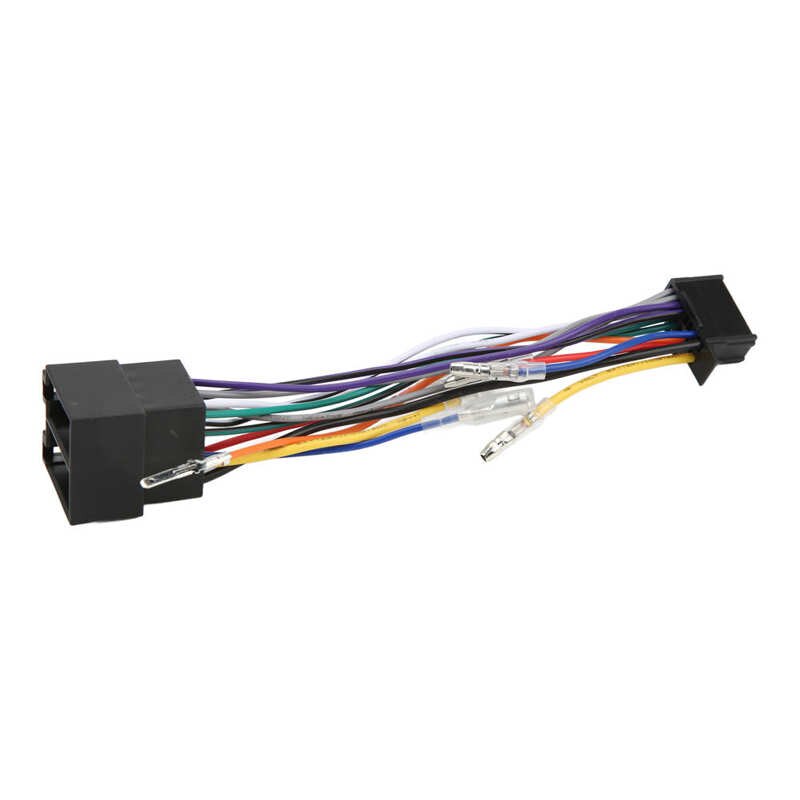 Radio ISO Connector ISO Radio Wiring Harness Anti Melting for Auto