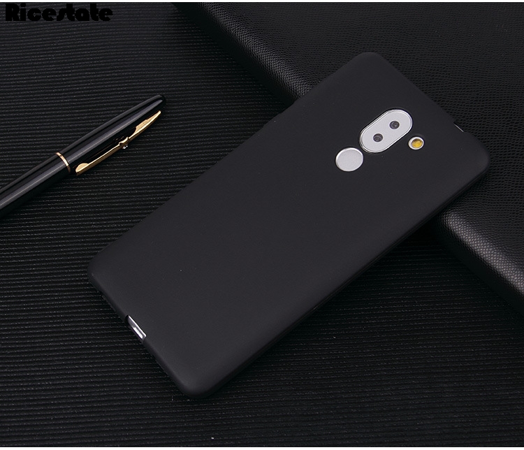 Huawei honor 6x ultradünne, matt silikon-tpu-schutzhülle für huawei  gr5 und huawei Kamerad 9 lite in kristall und frostrot