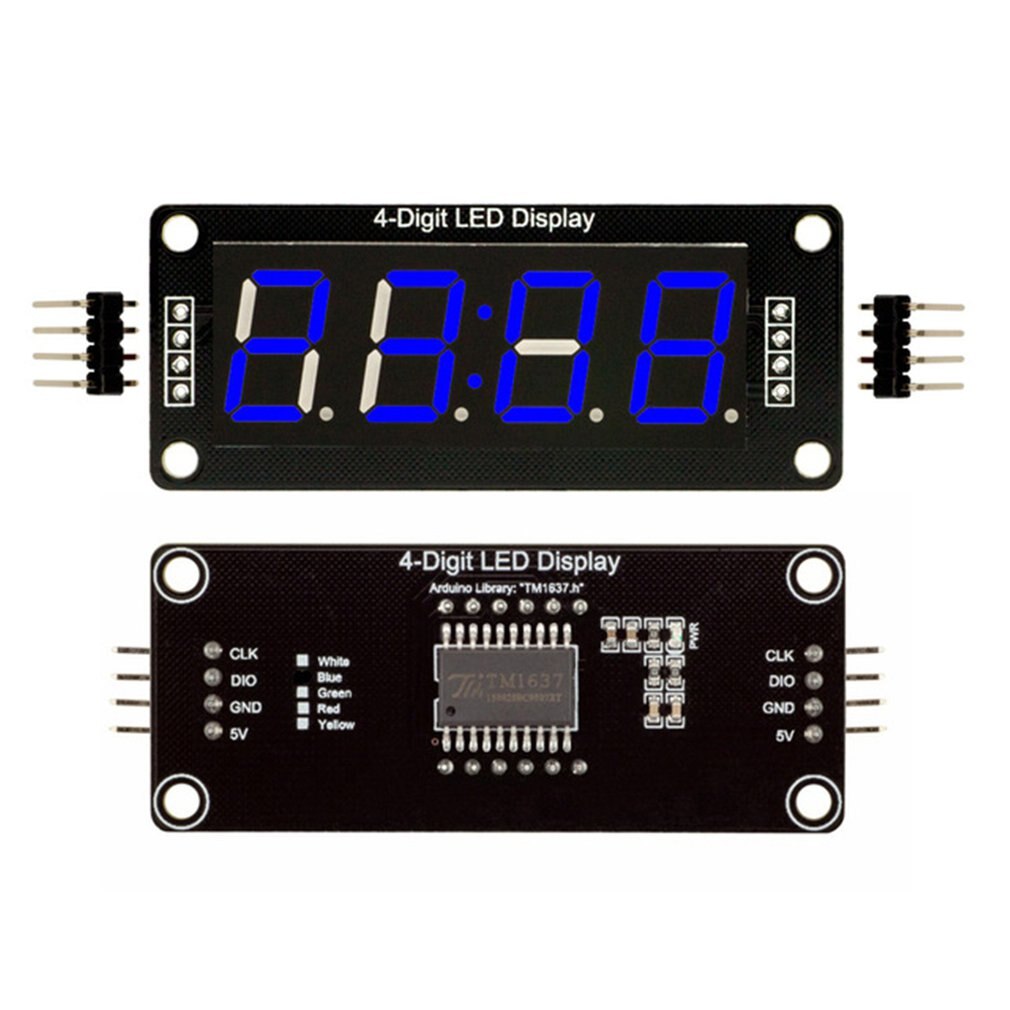 0.56''Inch TM1637 4Bit Digital LED 7Segment Clock Tube Display For Arduino: Bundle 3