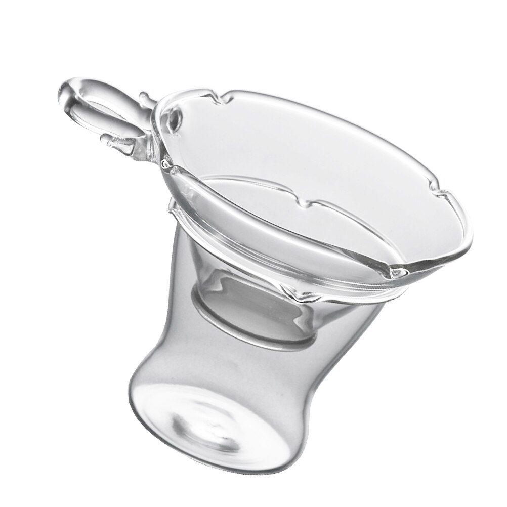 1 set of Tea Strainer Mesh Filter Glass Tea Leaf Filter Tea Residue Filter