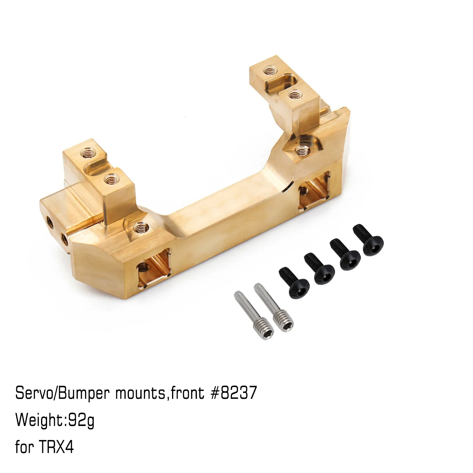 INJORA-Kit de chasis de fibra de carbono LCG, distancia entre ejes de 313/324mm, viga de marco para 1/10 RC Crawler TRX4, piezas de mejora: Rojo