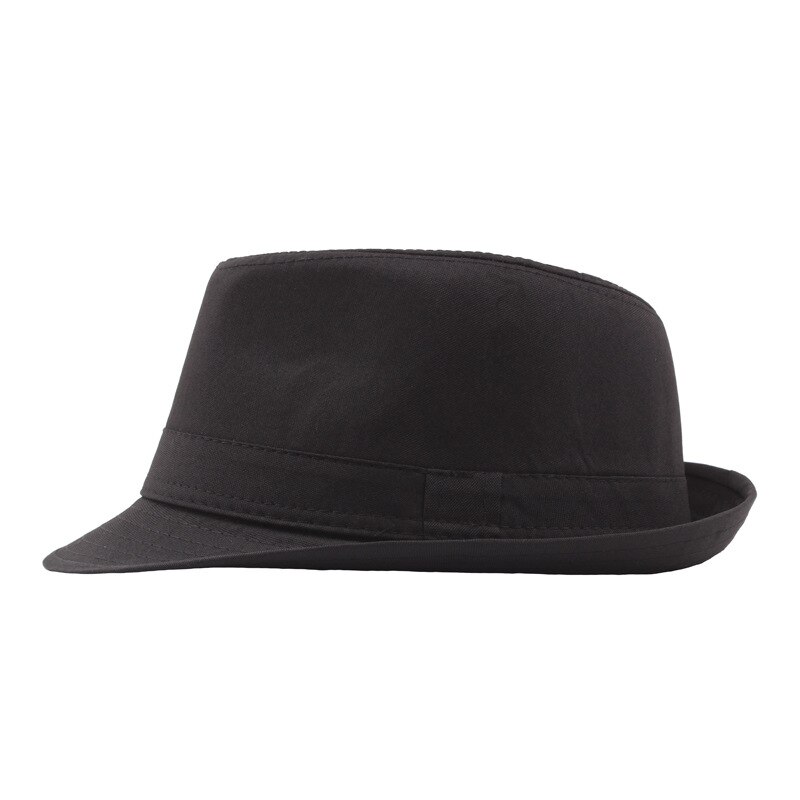 Sombrero de Jazz de Color sólido para hombre, paño al aire libre, para escenario, primavera y verano