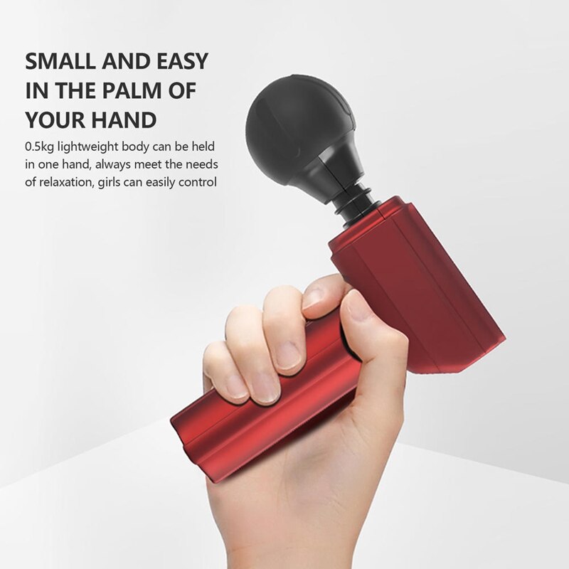 Muscle Massager Electric Therapy Body Muscle Massage 5 Files Body Relaxing Relief Massage Machine