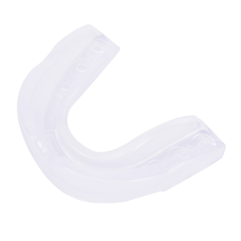 Protège-dents antichoc pour sport, protection dentaire pour boxe, basket-ball, bouclier en gomme de supérieure, 1 ensemble