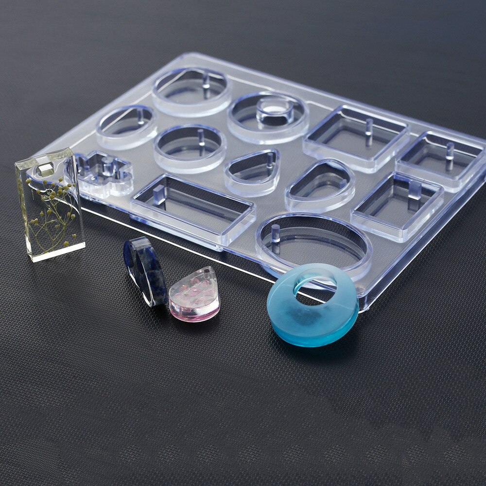 Multi-Style pendant transparent Mold Silicone Moul... – Vicedeal