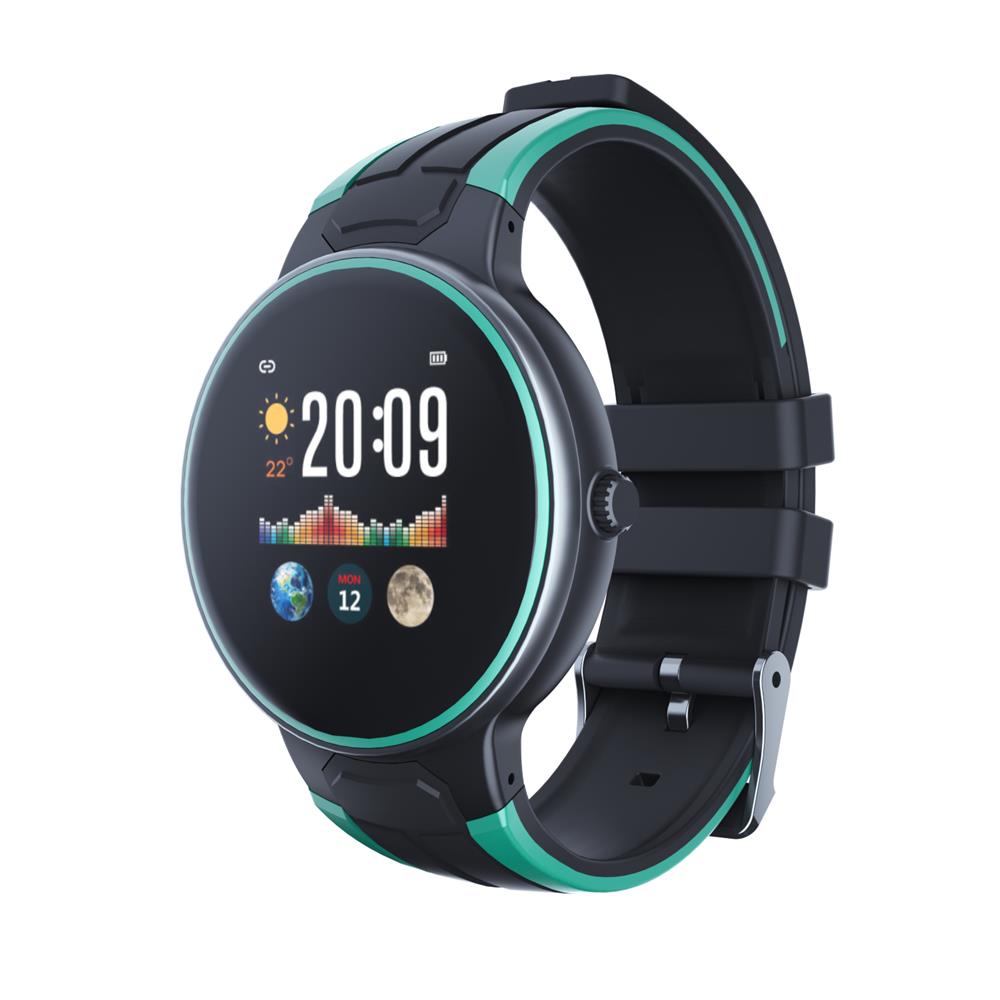 696 Z8 Smart Horloge Mannen Hartslagmeter Bloeddruk Meting Smartwatch Vrouwen Waterdichte Slimme Band Voor Android Ios: black green