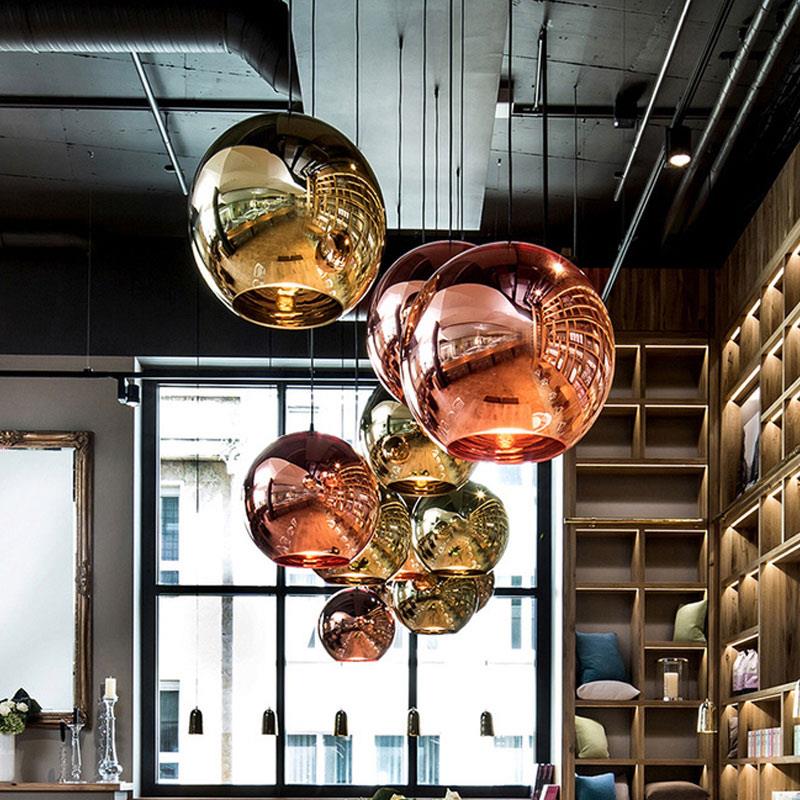 15cm glaskugle lysekrone lys romantisk klasse loftlampe hængende lampe drømmelignende lampe minimalistiske lys