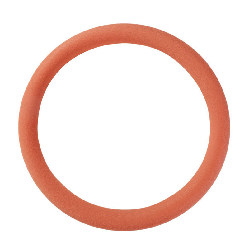 Universelt bilrattdeksel mykt silikon biltilbehør sklisikre ratttrekk auto styling beskyttende dekorasjon: Sølv