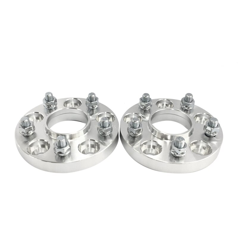 2 Stuks Auto Spoorverbreders Adapters Pakking Hub Centric Wiel Adapters 5X114.3 64.1 Mm Cb 15Mm Dikke Spacer