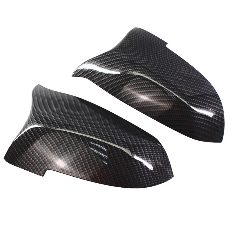 Couvercle de rétroviseur latéral adapté pour-BMW- 5 6 7 série F10 F07 F01 fibre de carbone