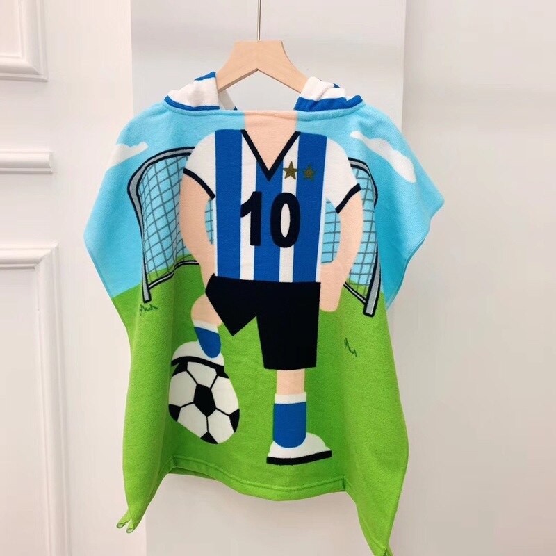 Kinder Bademantel Mädchen Mit Kapuze Kinder Bad Robe Schöne Kind Junge Mädchen Robes Mikrofaser Weichen Strand Pool Ändern Handtuch mit haube: 5