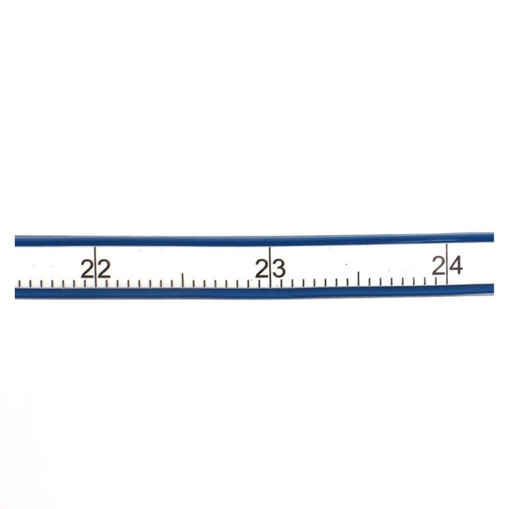 1PCS 30CM Ruler Soft Plastic Flexible Curve Ruler Blue + White MakingArchitectural Drawing Measuring Rule Office Supply