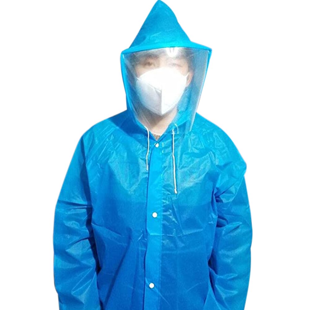 Combinaison isolante antibactérienne jetable de 5 pièces | Vêtements de Protection, combinaison de sécurité anti-poussière pour Protection des Virus: Bleu
