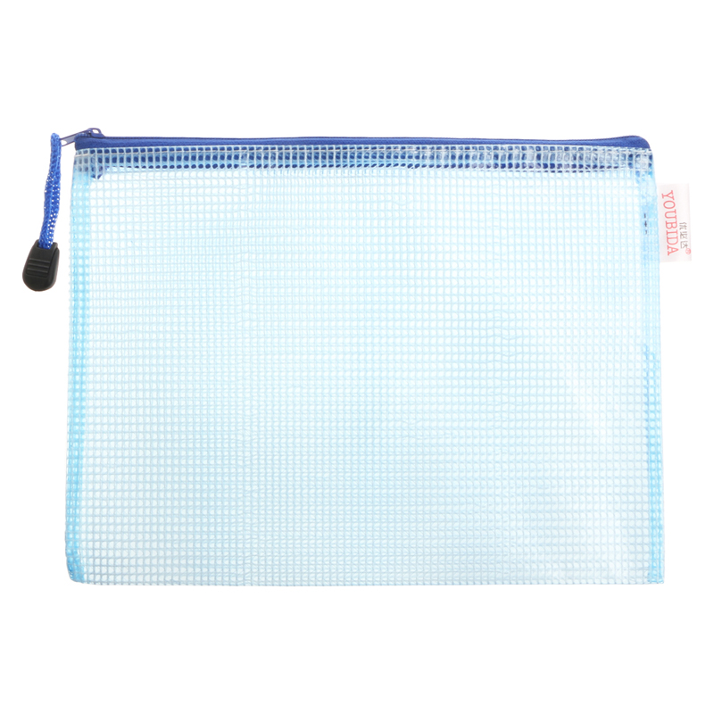 Document Bag A5 Size Zipper File Pocket Storage Office School Supply Waterproof