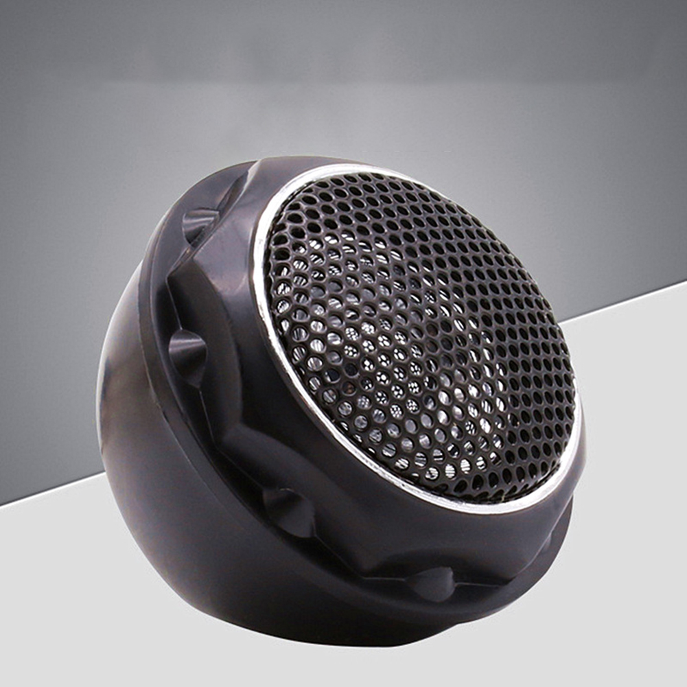 Altavoz cruzado integrado sin campo magnético, Tweeter de domo eficiente para todos los sistemas de Audio de coche, Mini Tweeter de domo de Audio, 1 par