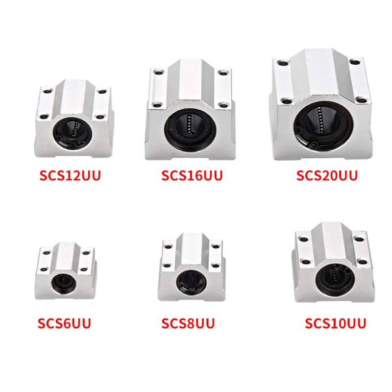 Scs 6uu scs 8uu scs 10uu scs 12uu scs 12uu scs 16uu scs 20uu lineaire lager schuifbuslager
