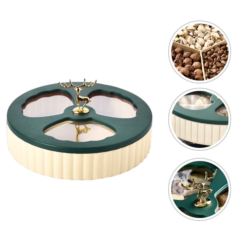 1pc stue oppbevaringsplate tebord godteri skuff snack matrett for hjemmet: Default Title