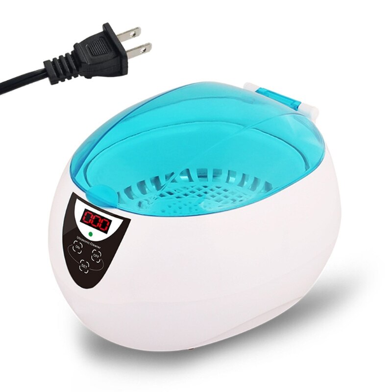 Schmuck Uhren Reiniger Tragbare Ultraschall Reinigung Maschine mit Digital Timer M6CB: uns